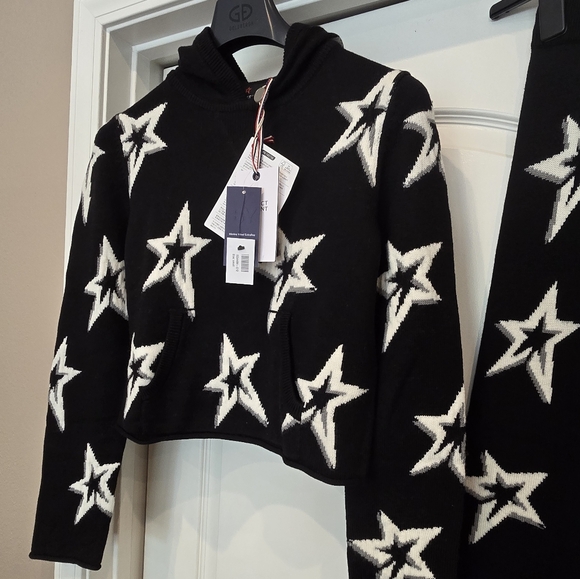 💥 SET - Perfect Moment Intarsia merino wool sweater and Pants Whistler Hoodie - Picture 13 of 16